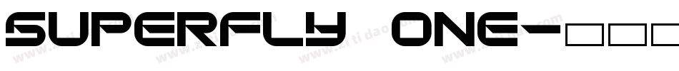 SuperFly One字体转换